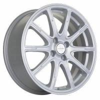 Купить диски Khomen KHW 1707 6.5x17 4*100 ET44 DIA54.1 F-Silver Литой в Севастополе 