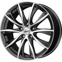 Купить диски iFree Кazaнтип 7.5x18 5*108 ET47 DIA60.1 Блэк Джек Литой в Севастополе 