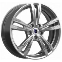 Купить диски K&K Karrera Light 7x18 5*114.3 ET37 DIA66.6 Дарк платинум Литой в Севастополе 