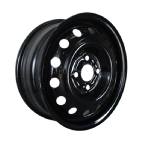 Купить диски Trebl 6515 5.5x14 4*100 ET39 DIA56.6 Black Штампованный в Севастополе 