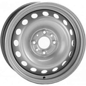 Купить диски Trebl 8690 6x15 4*108 ET27 DIA65.1 Silver Штампованный в Севастополе 