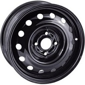 Купить диски Trebl 53A45D 5.5x14 4*100 ET45 DIA57.1 Black Штампованный в Севастополе 