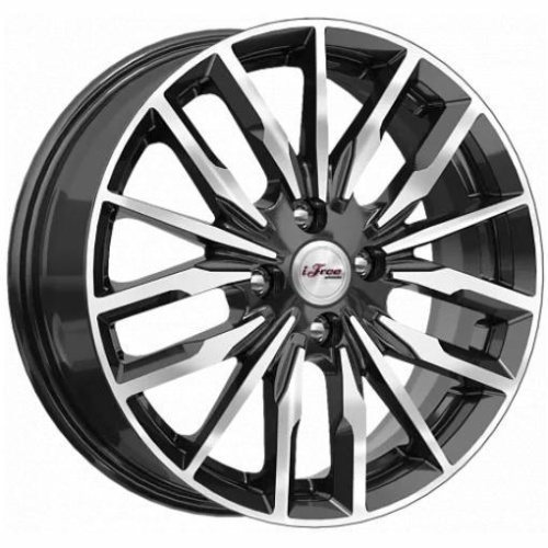 Купить диски iFree Миконос 6x16 4*100 ET45 DIA54.1 Блэк Джек Литой в Севастополе 