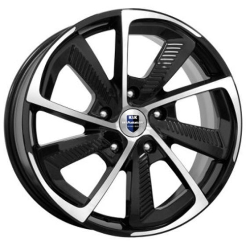 Купить диски K&K C.T.G. 8x18 5*120 ET50 DIA65.1 Алмаз черный Литой в Севастополе 