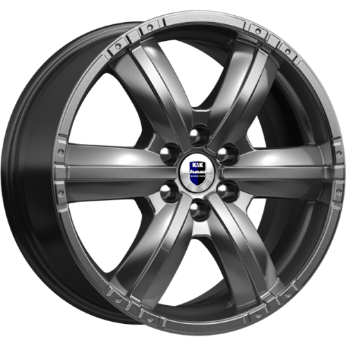 Купить диски K&K Окинава 8x18 6*114.3 ET35 DIA67.1 Дарк платинум Литой в Севастополе 